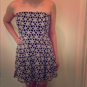 Forever 21 Strapless Sparkle Party Dress
